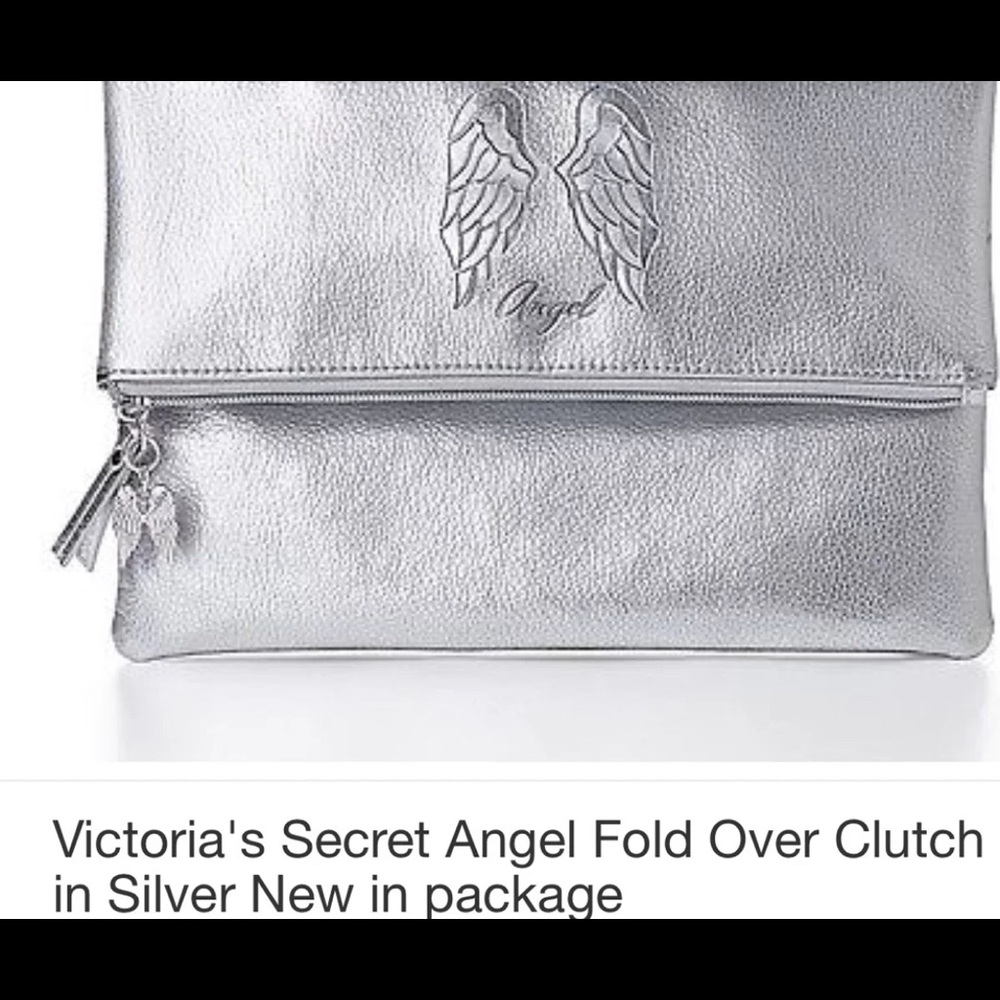 NIP Silver Victoria’s Secret Clutch